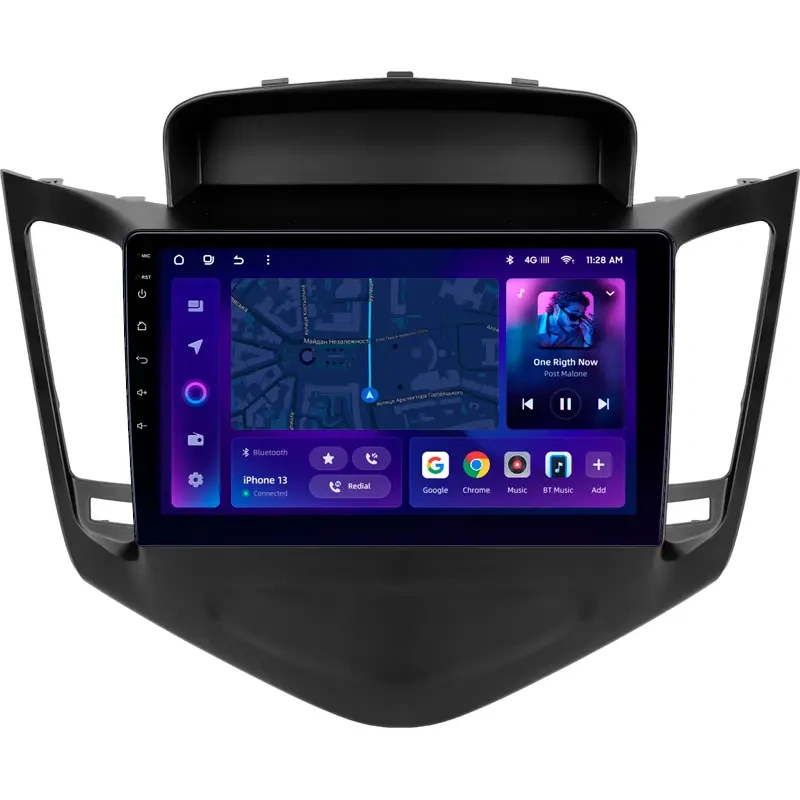 Navigație Auto MOSS M2 pentru Chevrolet Cruze J300 2008-2016 – Ecran 9" IPS, Octa-core 1.6GHz, Android 10 4G Bluetooth 5.1 și DSP Audio