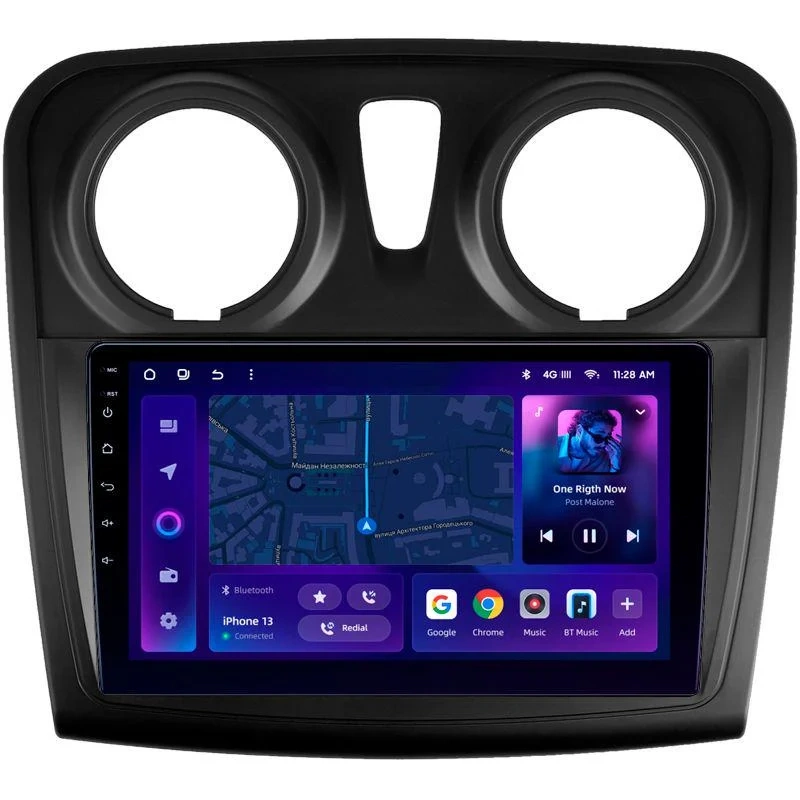 Navigație Auto MOSS M2 pentru Dacia Logan 2 (2012-2016) – 9" IPS, Android 10, 4G, Bluetooth 5.1 și Performanță Octa-core