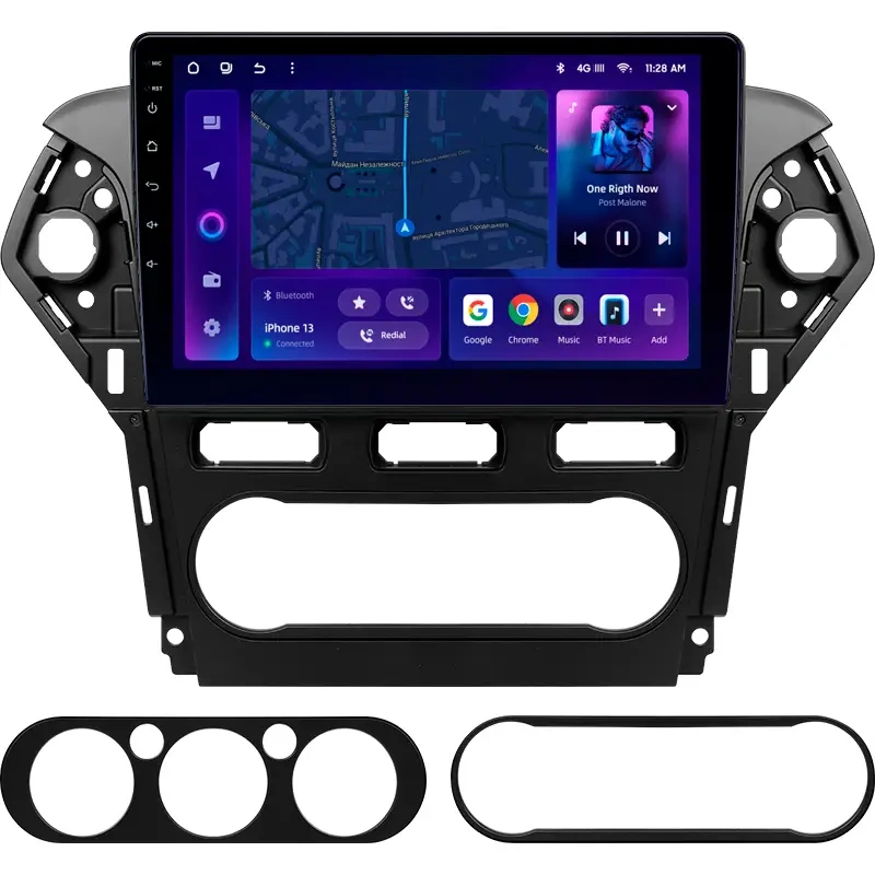Navigație Auto MOSS M2 pentru Ford Mondeo 4 (2011-2014) – Android 10, 4+64GB, 10" IPS, Procesor Octa-core, 4G și Bluetooth 5.1