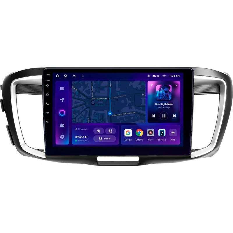 Navigație Auto MOSS M2 Honda Accord 9 2012-2018 – Android 10, 4+64GB, 10" IPS, Octa-core 1.6Ghz, Bluetooth 5.1 și DSP pentru o Experiență Completă