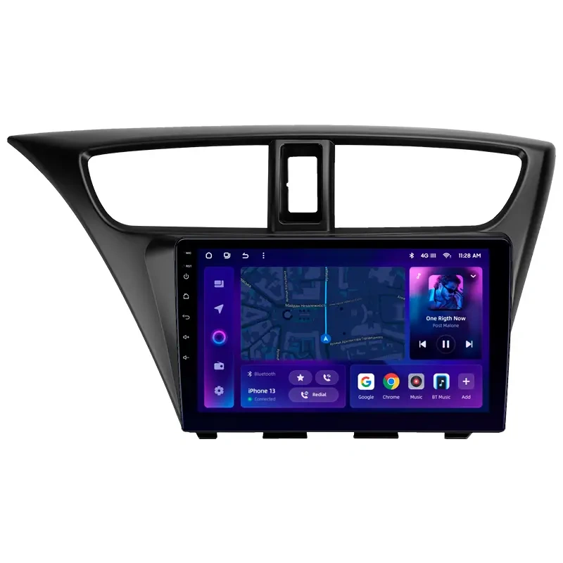 Navigație Auto MOSS M2 pentru Honda Civic 9 (2011-2017) – Android 10, 9” IPS, Octa-core 1.6GHz, 4+32GB, Bluetooth 5.1 și DSP pentru o Experiență Completă
