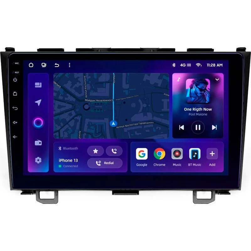 Navigație Auto MOSS M2 pentru Honda CR-V 3 (2006-2010) – Android 10, 4+32GB, Ecran 9" IPS, Octa-core 1.6GHz, Bluetooth 5.1 și DSP Audio