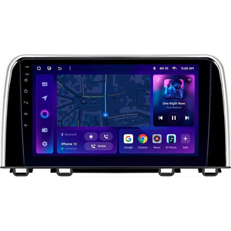 Navigație Auto MOSS M2 pentru Honda CR-V 5 (2016-2022) – 9 inch IPS, Android 10, Octa-core 1.6Ghz, 4+32GB, Bluetooth 5.1 și DSP Audio