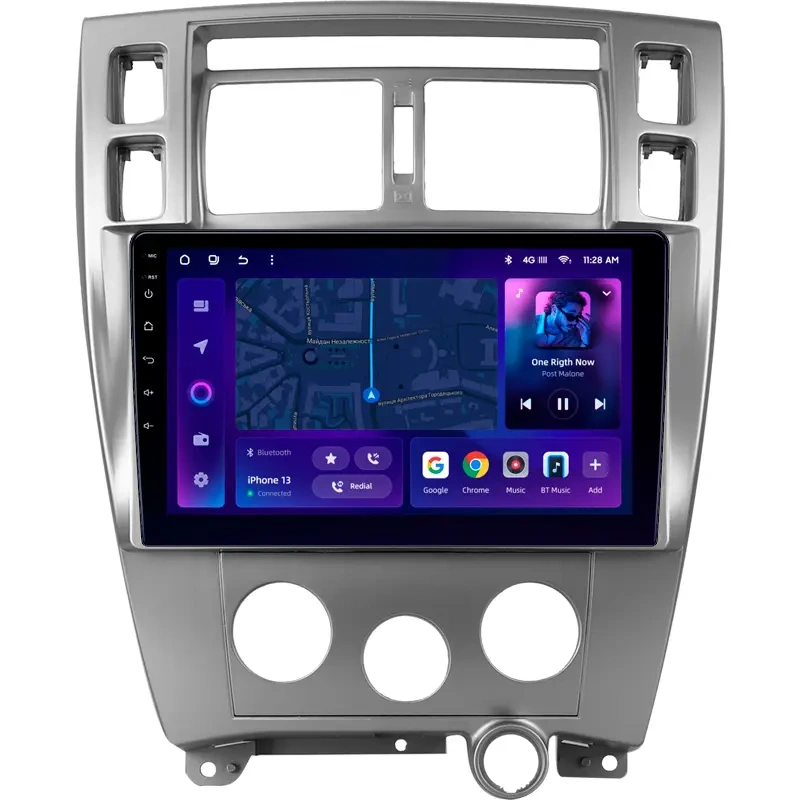 Navigație Auto MOSS M2 Hyundai Tucson 1 (2004-2009) 4+32GB, 10" IPS Octa-Core, Android 4G, Bluetooth 5.1, DSP, CarPlay și Android Auto