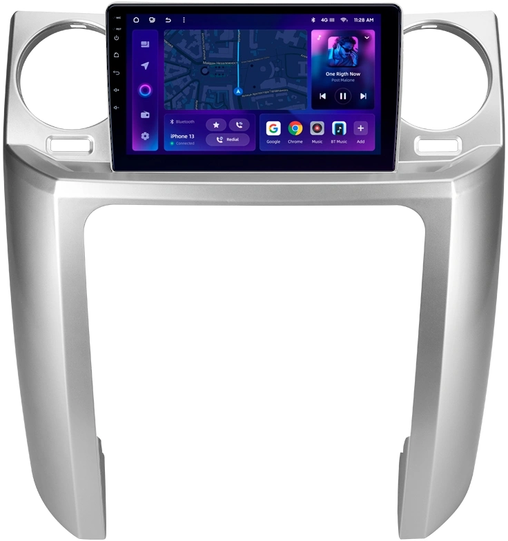 Navigație Auto MOSS M2 9″ IPS Octa-core 1.6GHz 4+32GB pentru Land Rover Freelander 3 (2005-2009) cu Android 10, 4G și Bluetooth 5.1