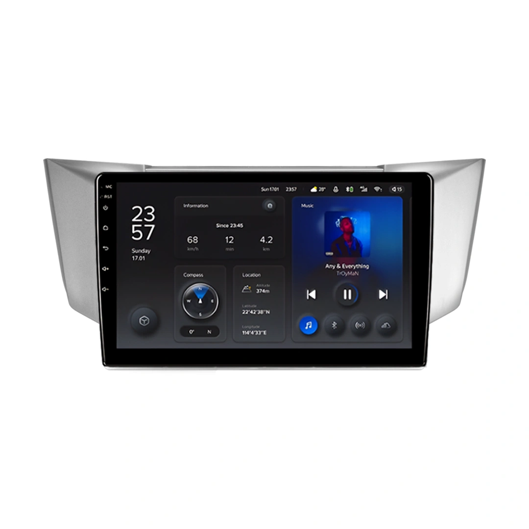 Navigație Auto MOSS M2 pentru Lexus RX 2003-2023 – Android 10, 4+32GB, Ecran 9" IPS Octa-core 1.6GHz, 4G și Bluetooth 5.1