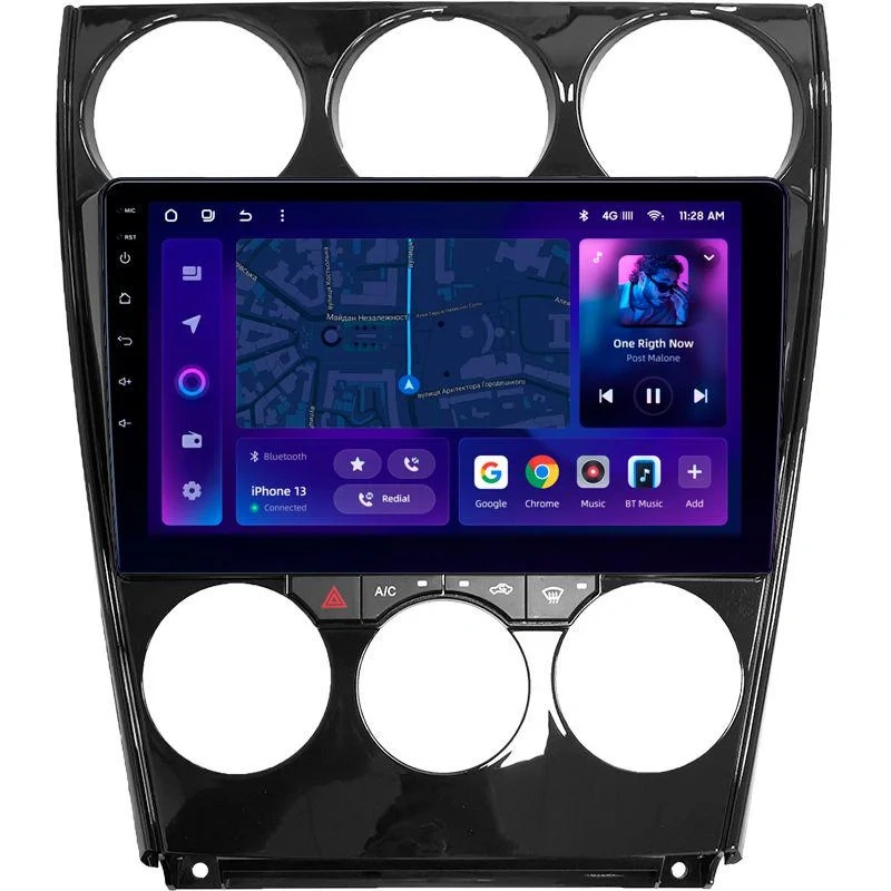 Navigație Auto MOSS M2 pentru Mazda 6 (2002-2007) cu Android 10, 4+64GB, Ecran IPS de 9” și Procesor Octa-core