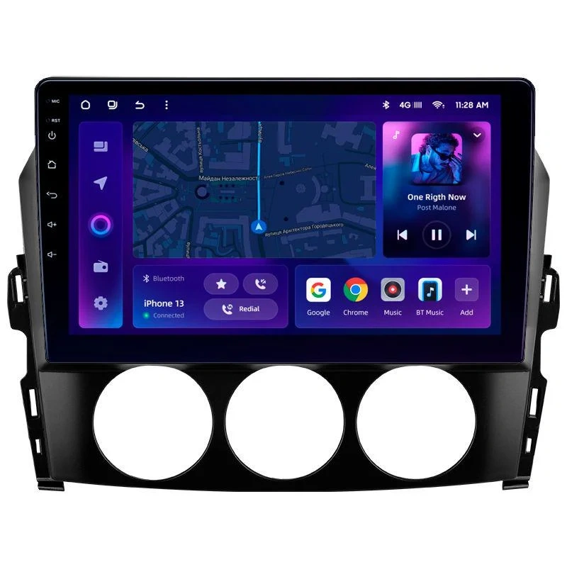 Navigație Auto MOSS M2 pentru Mazda MX-5 III NC 2008-2015 – Performanță și Conectivitate Avansată 4+64GB, Android 4G, Bluetooth 5.1