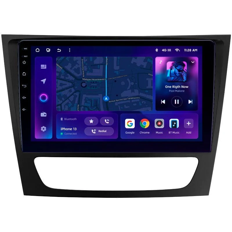 Navigație Auto MOSS M2 Mercedes-Benz CLS Class C219 2004-2010 – Android 10, 4+64GB, 9” IPS, Octa-core 1.6Ghz, 4G, Bluetooth 5.1 și DSP