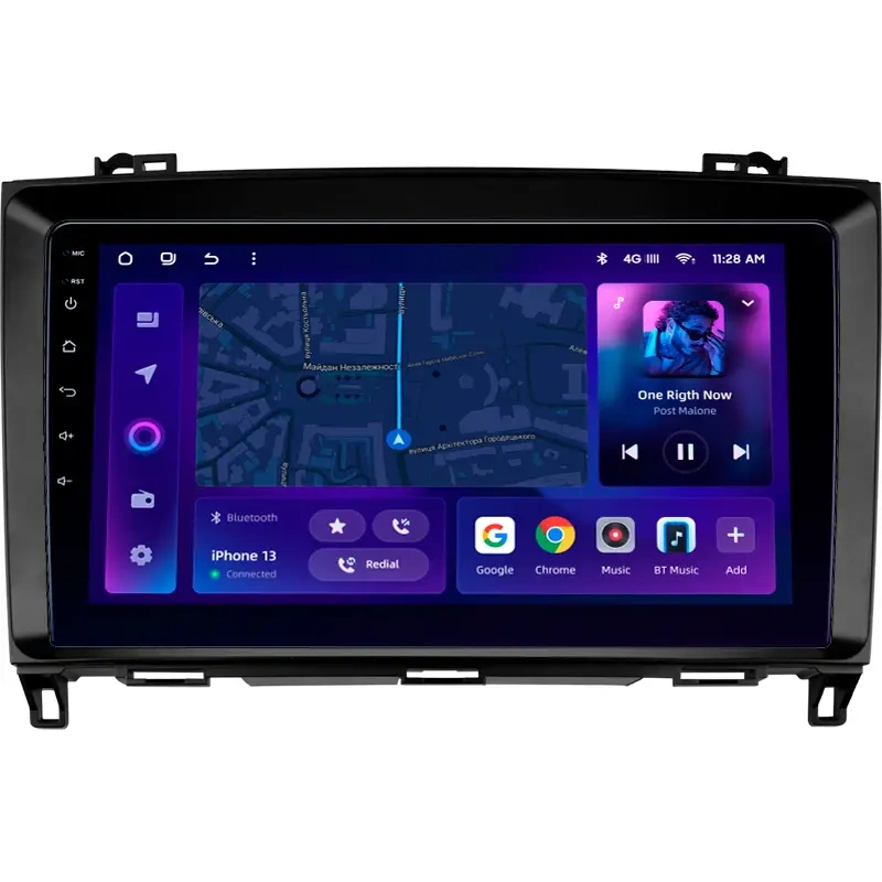 Navigatie Auto MOSS M2 Mercedes-Benz Vito 3 2014-2020 – Android 10, 4G, Bluetooth 5.1, 9” IPS, Octa-core 1.6Ghz, 4+32GB