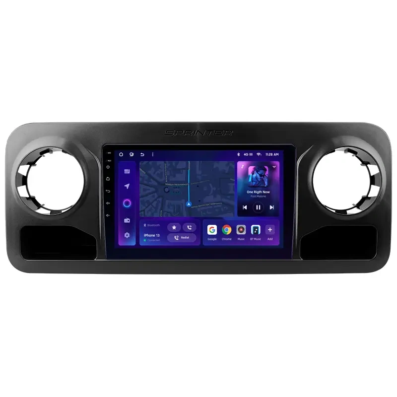 Navigație Auto MOSS M2 pentru Mercedes-Benz Sprinter 2019-2023 | Android 10, 4+64GB, Ecran 10″ IPS, Octa-core, 4G, Bluetooth 5.1, DSP Premium