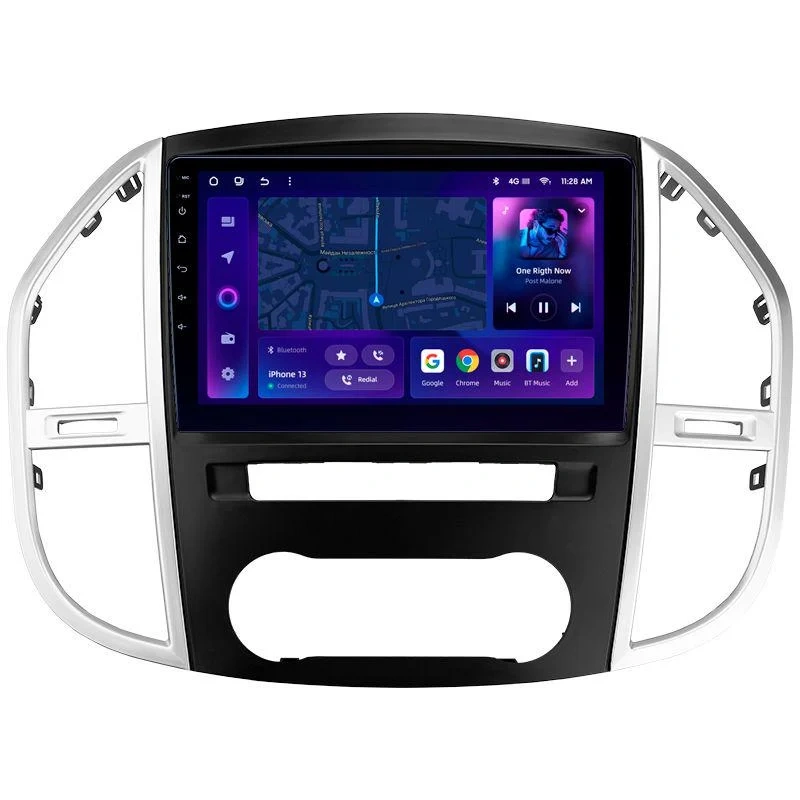 Navigație Auto MOSS M2 pentru Mercedes-Benz Vito 3 (2014-2023) – Android 10, 4G, Bluetooth 5.1, DSP, 10” IPS, Octa-core 1.6GHz, 4+64GB