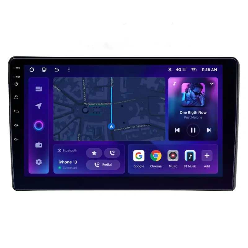 Navigație Auto MOSS M2 Peugeot 308 2013-2017 4+64GB 9” IPS Octa-core Android 10 4G Bluetooth 5.1 DSP Performantă și Completă