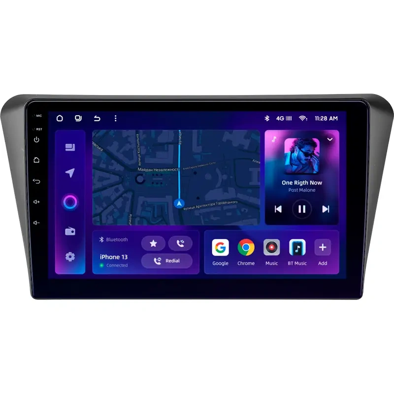 Navigație Auto MOSS M2 pentru Peugeot 408 2014-2018 – Android 10, 4+32GB, 10″ IPS, Octa-core 1.6GHz, Bluetooth 5.1 și DSP Premium