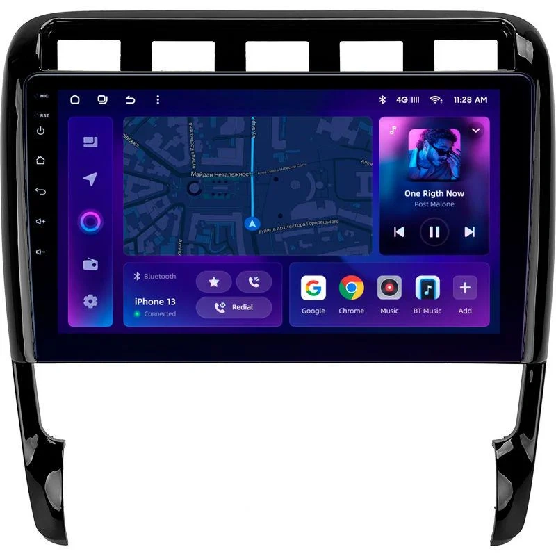 Navigație Auto MOSS M2 pentru Porsche Cayenne 2002-2010 – Android 10, 4+64GB, Ecran 9″ IPS, Procesor Octa-core 1.6Ghz, 4G, Bluetooth 5.1, DSP de top
