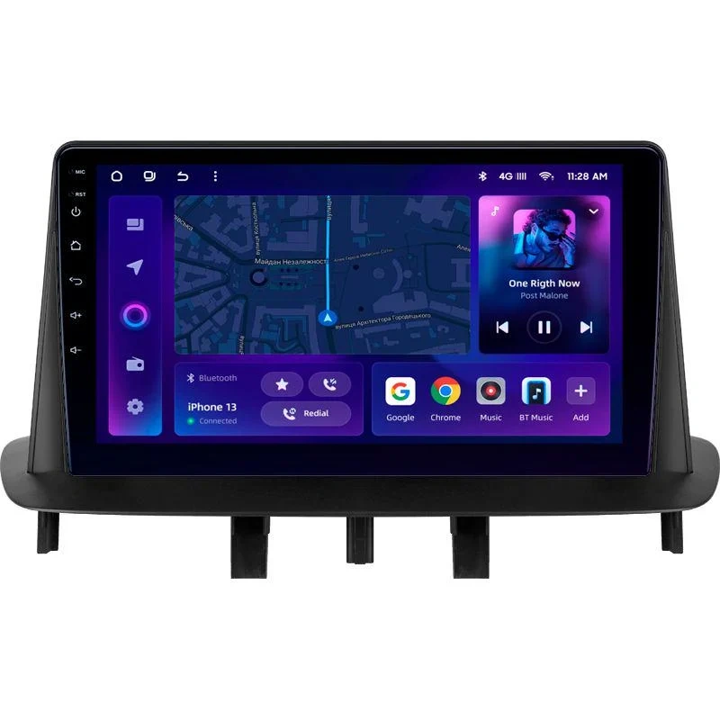 Navigație Auto MOSS M2 pentru Renault Fluence 2008-2014 – 4+64GB, Ecran 9" IPS, Android 10, 4G și Bluetooth 5.1