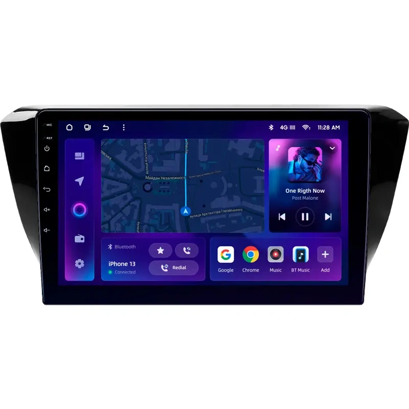 Navigație Auto MOSS M2 pentru Skoda Superb 3 (2015-2019) – Android 10, Octa-core 1.6GHz, 4+32GB, Bluetooth 5.1 și DSP de ultimă generație