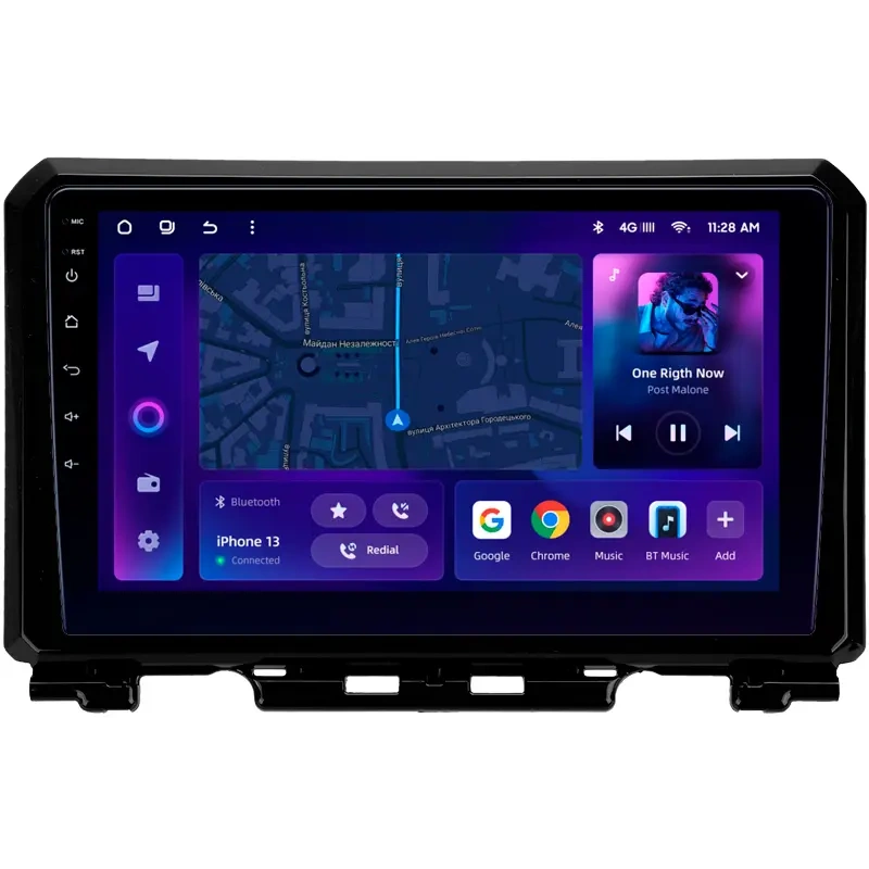 Navigație Auto MOSS M2 pentru Suzuki Jimny 4 (2018-2023) – 9” IPS, Android 10, Octa-core 1.6GHz, 4+32GB, Bluetooth 5.1 și DSP Avansat