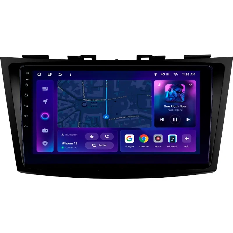 Navigație Auto MOSS M2 Suzuki Swift 4 2011-2017 4+32GB 9" IPS Octa-core Android 4G Bluetooth 5.1 cu DSP Avansat