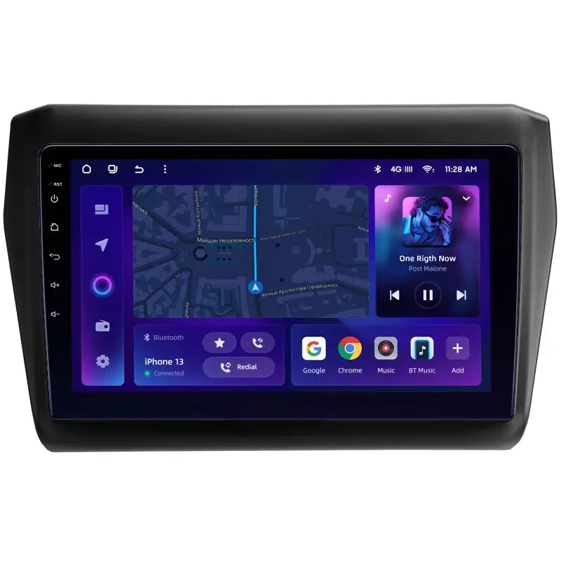 Navigație Auto MOSS M2 Suzuki Swift 5 2016-2020 4+32GB 9" IPS Octa-core Android 4G Bluetooth 5.1 DSP - Performanță și Conectivitate de Top