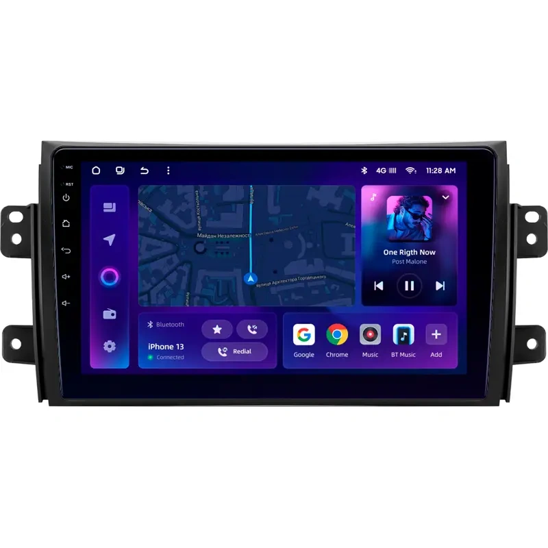 Navigatie Auto MOSS M2 Suzuki SX4 1 2006-2014 - Sistem Android 10, 4+32GB, Ecran 9" IPS, Procesor Octa-core și Conectivitate 4G LTE