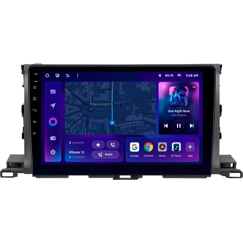 Navigatie Auto MOSS M2 pentru Toyota Highlander 3 (2013-2018) – Android 10, 4+32GB, ecran IPS 10″, procesor Octa-core 1.6GHz, Bluetooth 5.1 si DSP performant