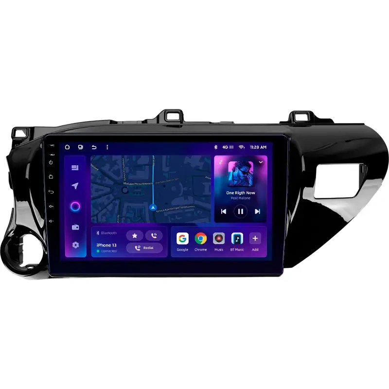 Navigație Auto MOSS M2 Toyota Hilux 2015-2020 4+64GB 10″ IPS Octa-core 1.6GHz Android 4G Bluetooth 5.1 DSP – Performanță și Conectivitate de Top