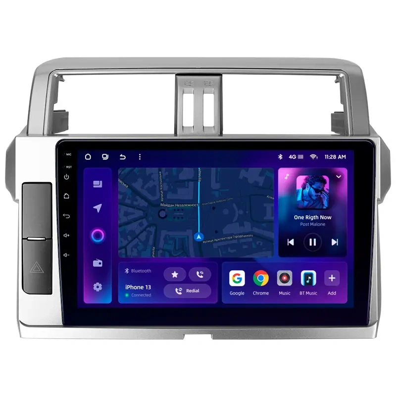 Navigație Auto MOSS M2 Toyota Land Cruiser Prado J200 2013-2017 4+64GB 10″ IPS Octa-core 1.6GHz Android 4G Bluetooth 5.1 DSP – Performanță și Conectivitate Avansată