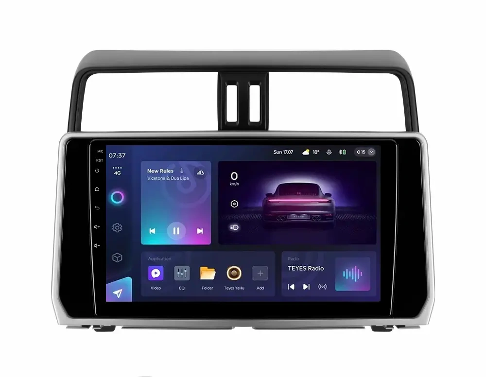 Navigație Auto MOSS M2 pentru Toyota Land Cruiser Prado J200 2017-2018 – Performanță Octa-Core, Android 10, 4G, Bluetooth 5.1 și Ecran IPS 10”
