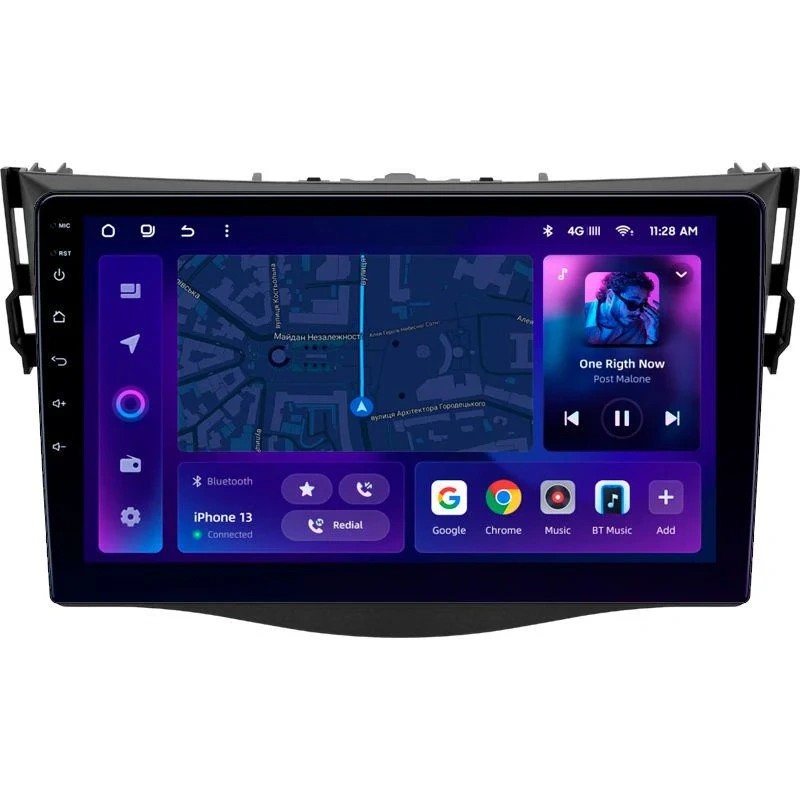 Navigație Auto MOSS M2 pentru Toyota RAV4 XA30 (2005-2013) – 9″ IPS, Android 10, Octa-core 1.6GHz, 4+32GB, Bluetooth 5.1 și DSP Audio