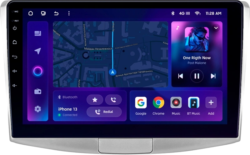 Navigație Auto MOSS M2 pentru Volkswagen Passat B6 2005-2010 – Android 10, 4+64GB, 10” IPS, Octa-core 1.6GHz, Bluetooth 5.1 și DSP de înaltă calitate