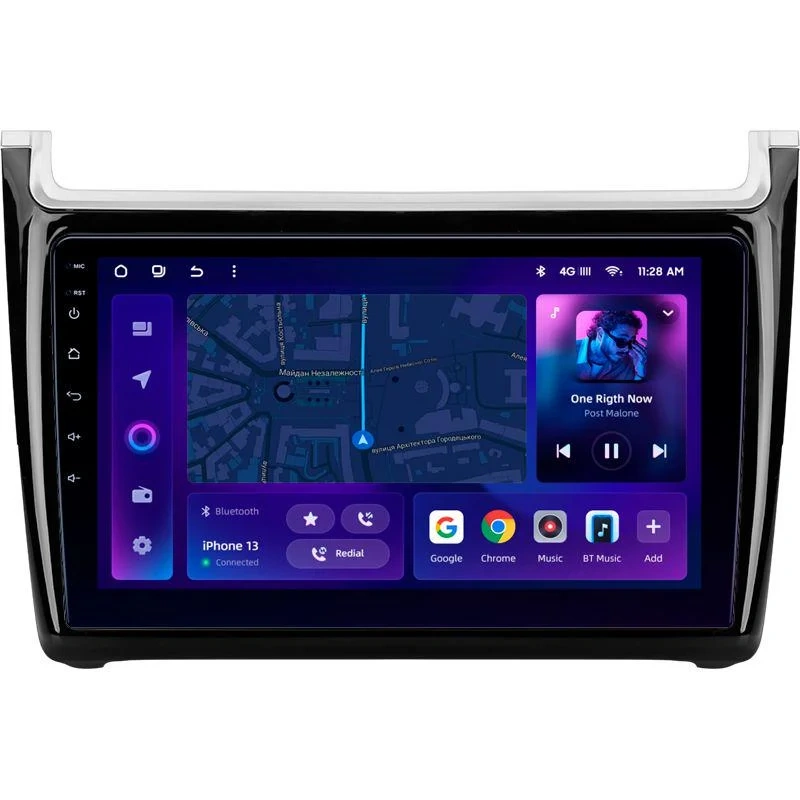 Navigație Auto MOSS M2 Volkswagen Polo 5 2008-2020 4+64GB 9” IPS Octa-core Android 4G Bluetooth 5.1 DSP – Performanță și Conectivitate Superioară