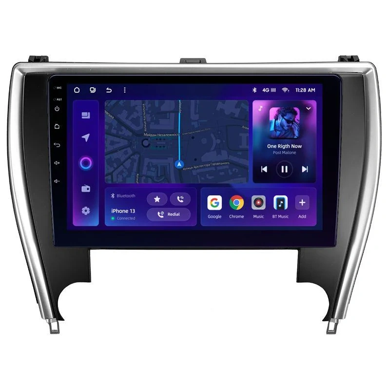 Navigație Auto MOSS M2 Toyota Camry 7 USA 2014-2017 | 10″ IPS Octa-core, Android 4G, Bluetooth 5.1, DSP Performant