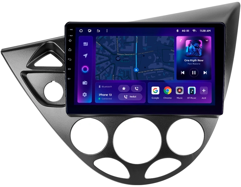Navigație Auto MOSS M2 Ford Focus 1 (1998-2005) 4+64GB, 9″ IPS, Octa-core 1.6GHz, Android 4G Bluetooth 5.1 DSP – Performanță și Conectivitate Premium