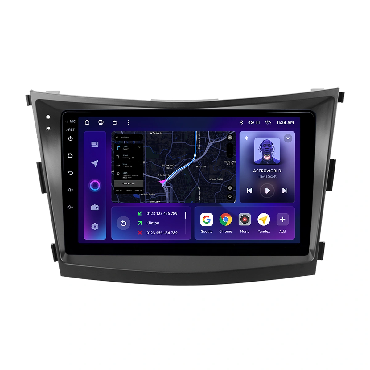 Navigație Auto MOSS M2 pentru SsangYong Tivoli 2015-2019 – Android 10, 4G, Bluetooth 5.1 și DSP Avansat