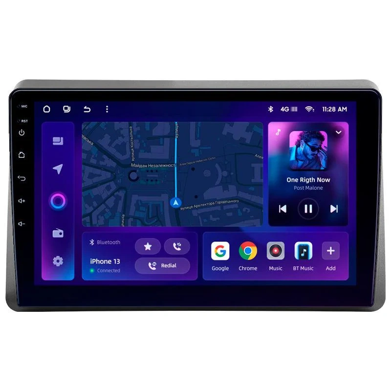 Navigație Auto MOSS M2 pentru Renault Master 2019-2022 – Android 10, 4+32GB, Ecran IPS 10″, Procesor Octa-core 1.6GHz, 4G, Bluetooth 5.1 și DSP Audio