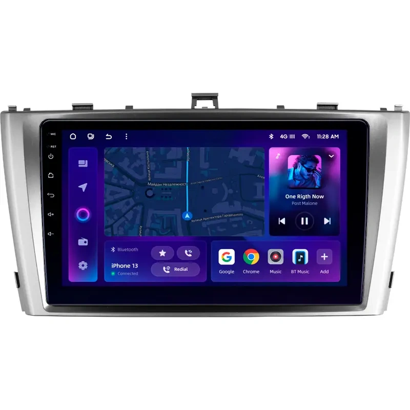 Navigație Auto MOSS M2 Toyota Avensis 3 2008-2015 4+64GB 9″ IPS Octa-core 1.6Ghz Android 4G Bluetooth 5.1 DSP – Performanță și Funcționalitate Avansată