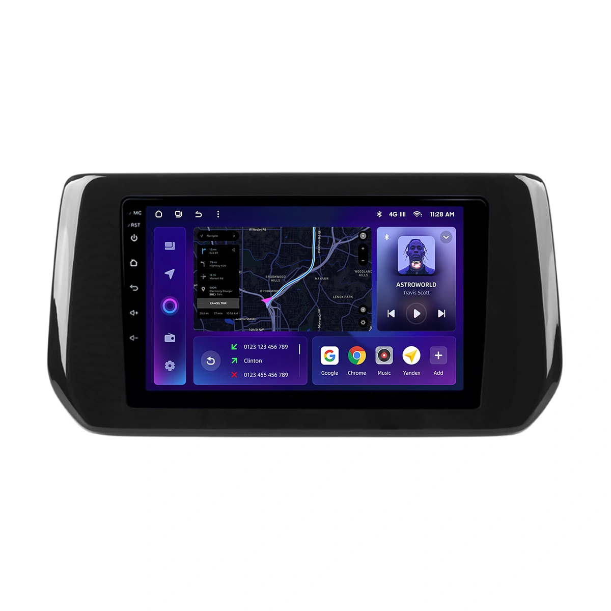 Navigație Auto MOSS M2 pentru Suzuki Swift 6 (2023-2024) – 9” IPS, Octa-core 1.6GHz, Android 10, 4G, Bluetooth 5.1 și DSP audio avansat