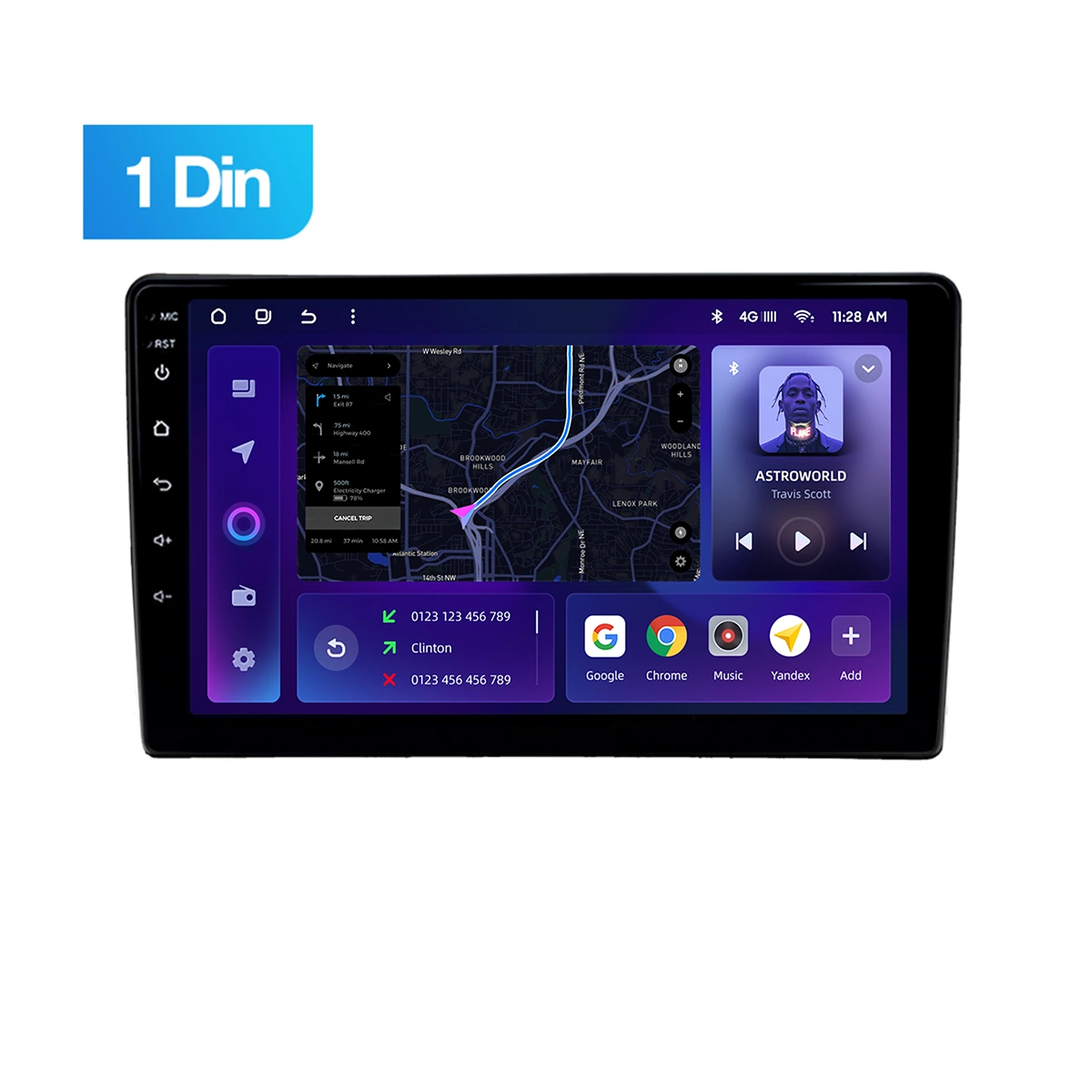 Navigație Auto MOSS M2 pentru Nissan Navara 3 D40 (2004-2010) – 4+32GB, 9" IPS, Android 10, Octa-core, 4G, Bluetooth 5.1 și DSP