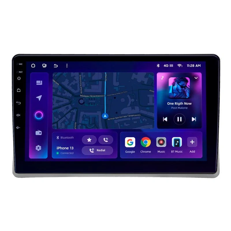 Navigație Auto MOSS M2 pentru Toyota Land Cruiser J100 1998-2007 – Android 10, 4+64GB, 9" IPS, Octa-core, 4G, Bluetooth 5.1 și DSP Audio