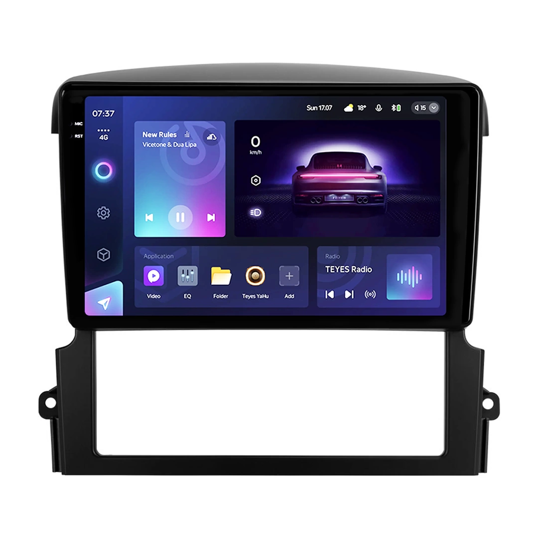 Navigație Auto Teyes CC3 2K — Recenzie Detaliată: QLED 9.5" Octa-core 2GHz, 4+32GB
