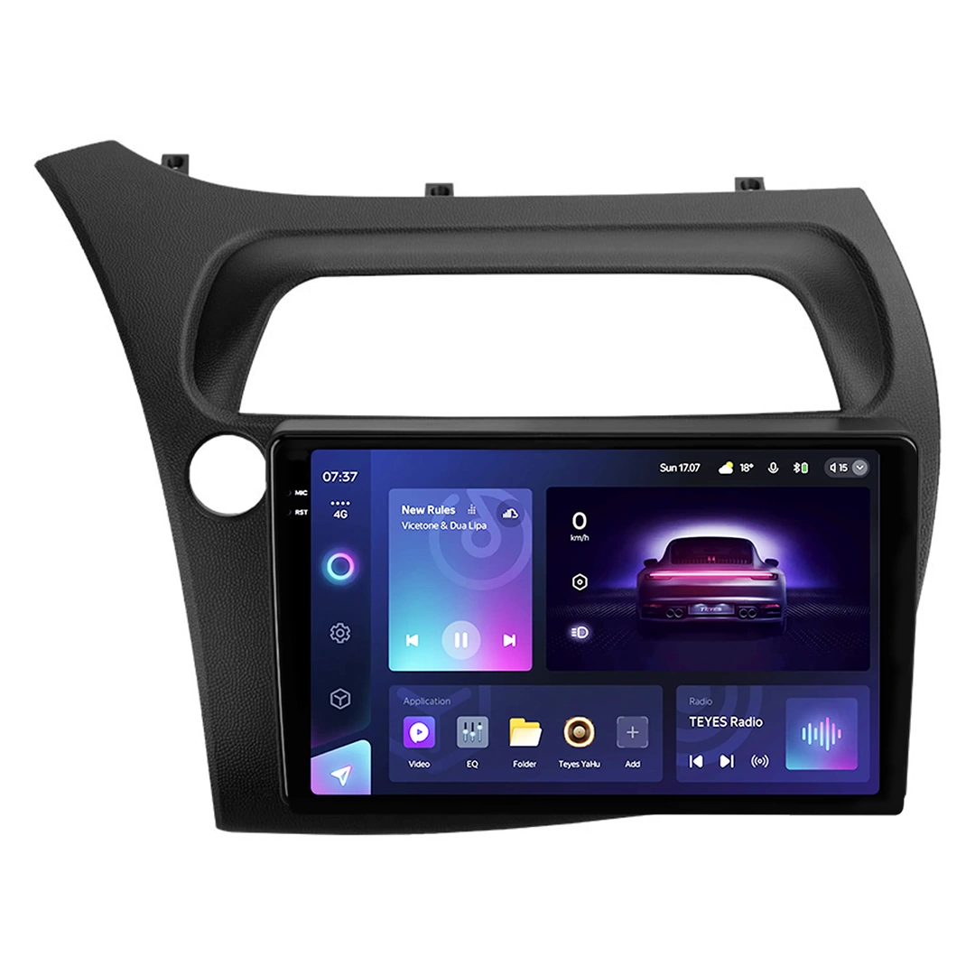 Navigatie Auto Teyes CC3 2K Honda Civic 8 (2005-2012) 4+32GB 9.5'' QLED Octa-core — Recenzie Detaliată, Testare & Recomandări