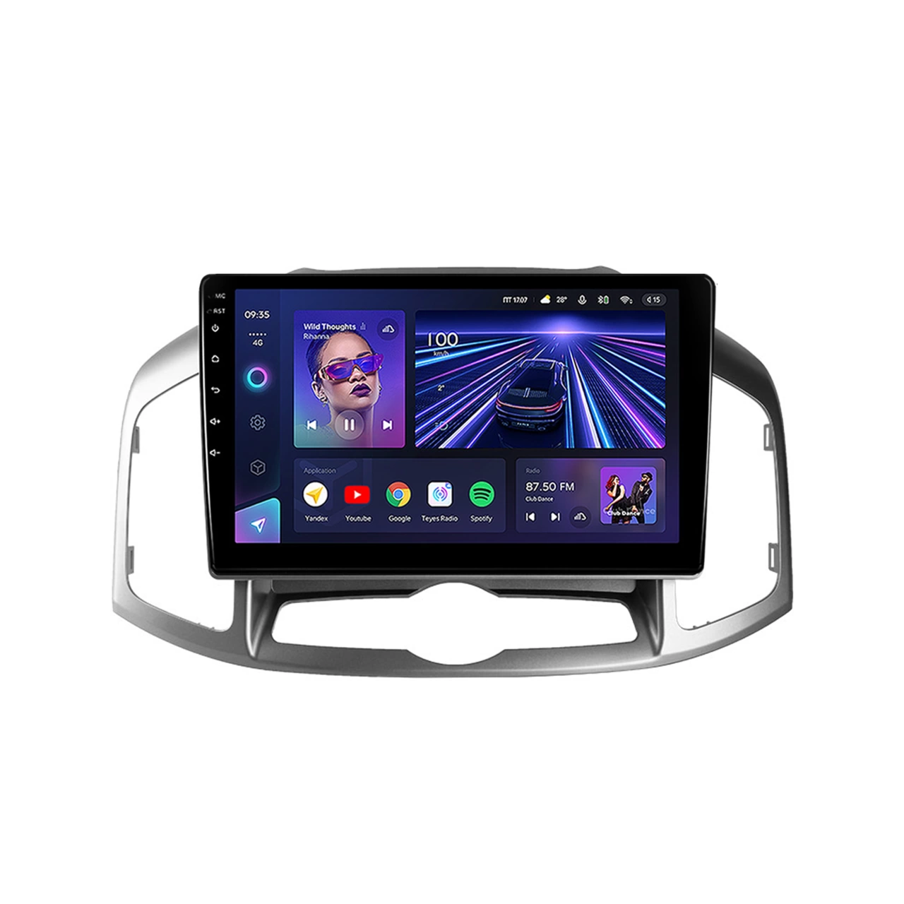 Navigație Auto Teyes CC3 Chevrolet Captiva 2011-2016 4+32GB 10.2" QLED Octa-core — Caracteristici, Păreri & Preț Actualizat