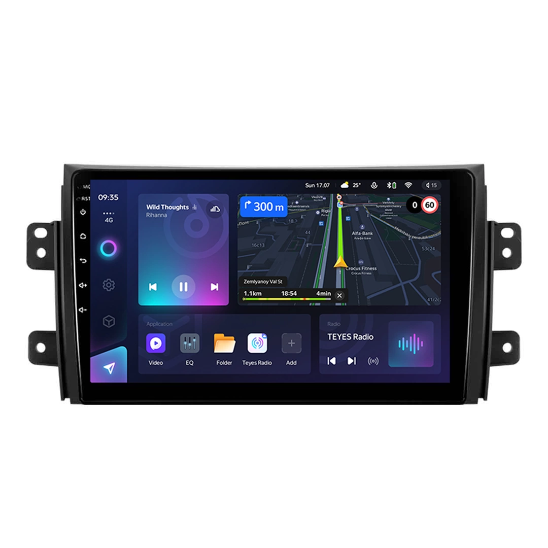 Navigație Auto CC3L pentru Fiat Sedici (Teyes) — 2+32GB, 9” IPS, Quad-core — Recenzie Detaliată, Testare & Recomandări