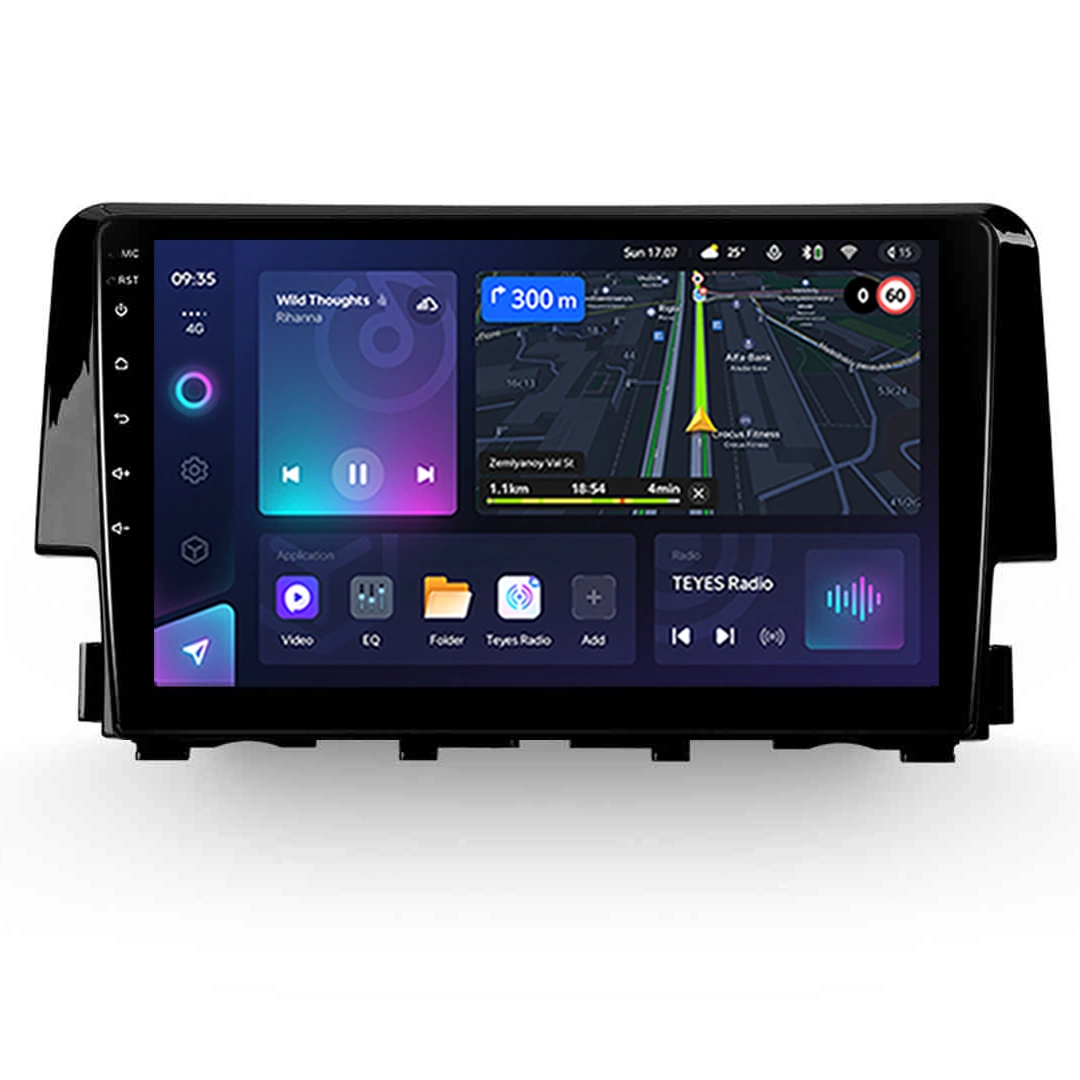 Navigatie Teyes CC3L WiFi Honda Civic 10 (2015-2020) 9" IPS 2+32GB — Caracteristici, Păreri & Preț Actualizat