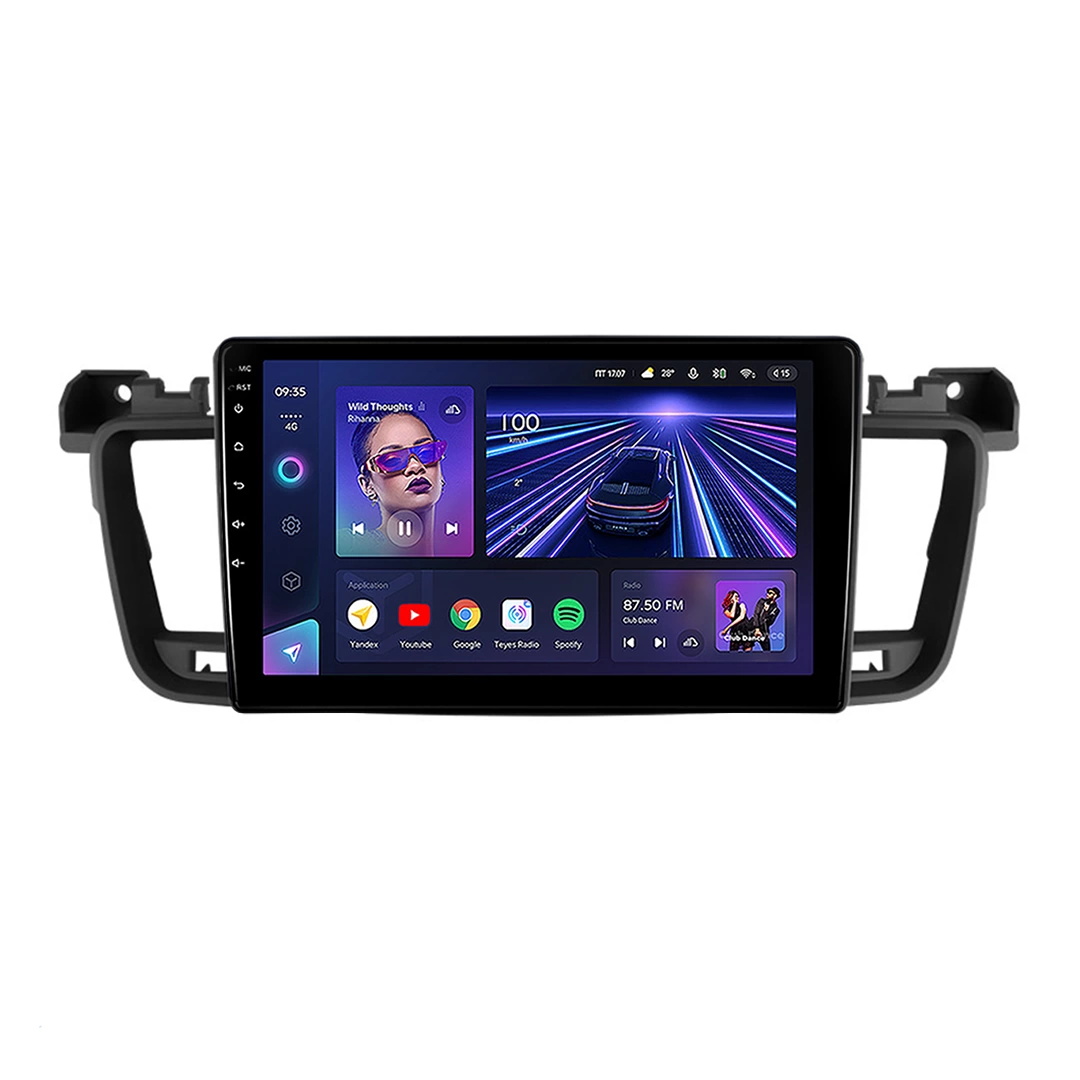 Navigație Auto Teyes CC3 Split Peugeot 508 2011-2018 4+32GB 9″ QLED Octa-core — Recenzie Detaliată, Testare & Recomandări