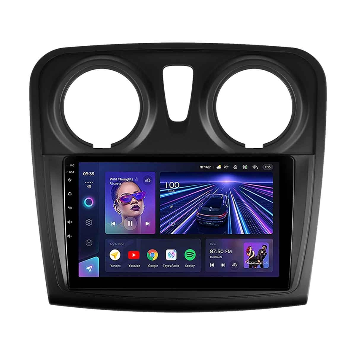 Navigație Auto CC3L WiFi Dacia Sandero 2 (2012-2016) 2+32GB 9" IPS Quad-core 1.3GHz — Teyes — Recenzie Detaliată, Testare & Recomandări