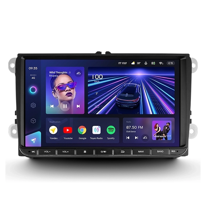 Navigație Auto Teyes CC3 Universala Volkswagen 4+32 QLED 9" Octa-core 1.8Ghz Android 4G Bluetooth DSP — Caracteristici, Păreri & Preț Actualizat