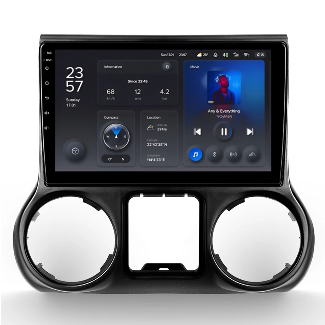 Navigatie Teyes X1 WiFi Jeep Wrangler 3 (2010-2018) — Recenzie Detaliată, Testare & Recomandări