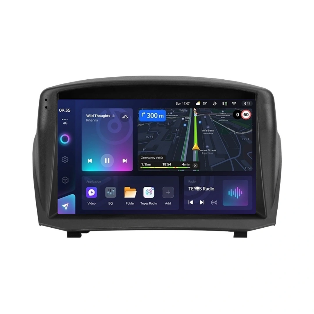 Navigatie Auto Teyes CC3L Ford Fiesta 6 (2008-2019) 4+32GB 9" IPS Octa-core — Recenzie Detaliată, Testare & Recomandări